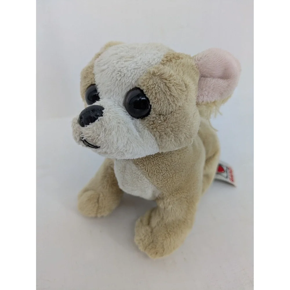 Ganz Lil Kinz Chihuahua Plush Small Tan White HS104 Stuffed Dog Retired No Code